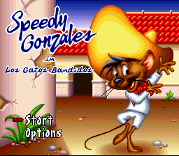 Speedy Gonzales in Los Gatos Bandidos (USA) (Beta 1)