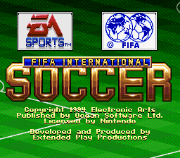 FIFA International Soccer (Europe)