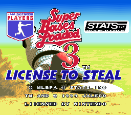 Super Bases Loaded 3 - License to Steal (USA)