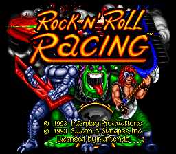 Rock 'N' Roll Racing (Europe)