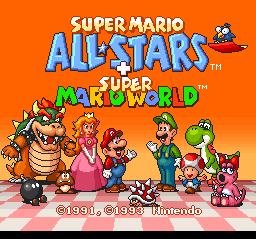 Super Mario All-Stars and Super Mario World (Europe)