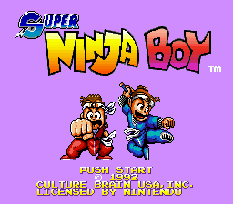 Super Ninja Boy (Europe) (Proto)