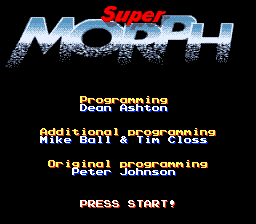 Super Morph (Europe)