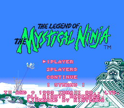 Legend of the Mystical Ninja, The (USA) (Virtual Console)