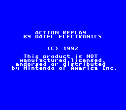 Pro Action Replay (Europe) (27c256) (Unl)