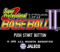 Super Professional Baseball II (Japan)