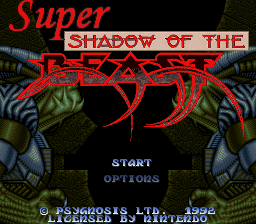 Super Shadow of the Beast (USA) (Proto)