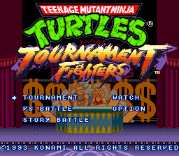 Teenage Mutant Ninja Turtles - Tournament Fighters (USA)