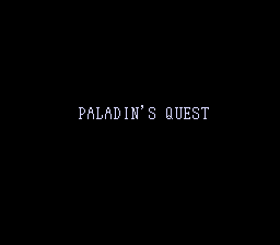 Paladin's Quest (USA)