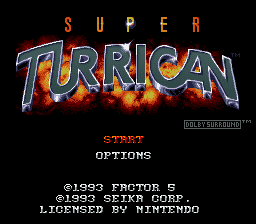 Super Turrican (Europe)