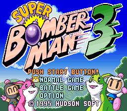 Super Bomberman 3 (Europe) (Beta)