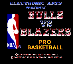 NBA Pro Basketball - Bulls vs Blazers and the NBA Playoffs (Japan)