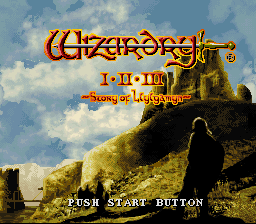 Wizardry I-II-III - Story of Llylgamyn (Japan) (En,Ja) (NP)