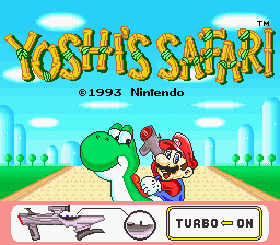 Yoshi's Safari (Europe)