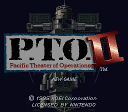 P.T.O. II - Pacific Theater of Operations (USA)