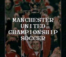 Manchester United Championship Soccer (Europe)