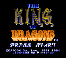 King of Dragons (Europe)