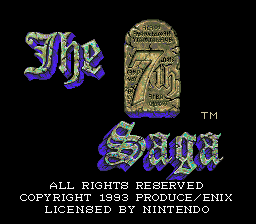 7th Saga, The (USA)