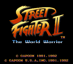 Street Fighter II (USA) (Virtual Console)