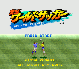 Jikkyou World Soccer - Perfect Eleven (Japan) (Rev 1)