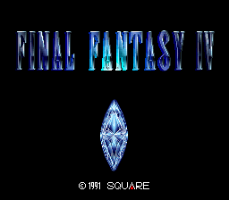 Final Fantasy IV (Japan) (Rev 1) (Virtual Console)