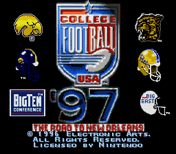 College Football USA 97 (USA)