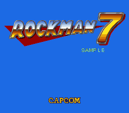 Rockman 7 - Shukumei no Taiketsu! (Japan) (Beta)