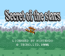 Tecmo Secret of the Stars (USA)