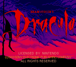 Bram Stoker's Dracula (USA) (Beta)