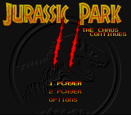 Jurassic Park II - The Chaos Continues (USA) (En,Fr,De,It) (Beta)