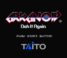 Arkanoid - Doh It Again (USA)