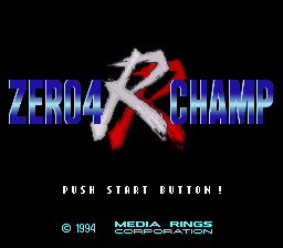 Zero 4 Champ RR (Japan)