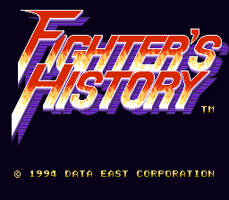 Fighter's History (USA) (Beta)