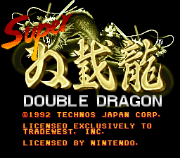 Super Double Dragon (Europe)