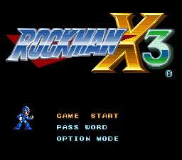 Rockman X3 (Japan) (Beta) (1995-08-09)