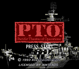 P.T.O. - Pacific Theater of Operations (USA)