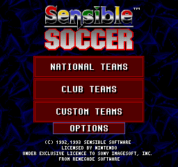 Sensible Soccer - European Champions (Europe) (En,Fr,De,It) (Beta)