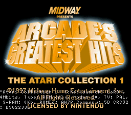 Arcade's Greatest Hits - The Atari Collection 1 (USA) (Beta) (1997-02-11)