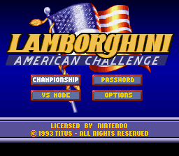 Lamborghini American Challenge (Europe)