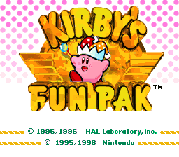 Kirby's Fun Pak (Europe)