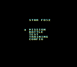 Star Fox 2 (USA) (Beta) (1995-09-13)