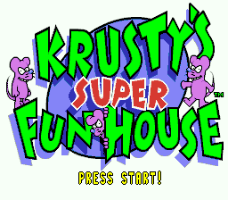 Krusty's Super Fun House (Europe)