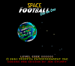 Space Football - One on One (USA)