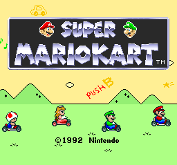 Super Mario Kart (Japan)