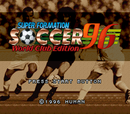 Super Formation Soccer 96 - World Club Edition (Japan)