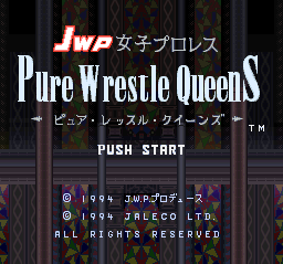 JWP Joshi Pro Wres - Pure Wrestle Queens (Japan)