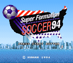 Super Formation Soccer 94 - World Cup Edition (Japan)