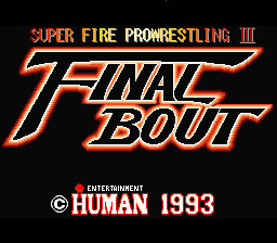 Super Fire Pro Wrestling 3 (Japan) (Demo)