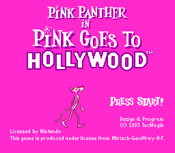 Pink Goes to Hollywood (USA)