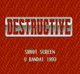 Destructive (Japan)